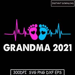 grandma svg, mother's day design png svg, word art png svg