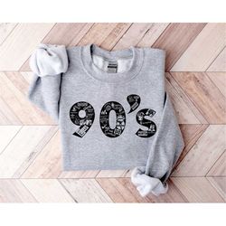 90's sweatshirts, hoodies, 80's retro style, vintage design, nostalgic tees, 90's kids, millennial tee, cartoon network,
