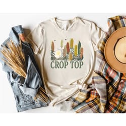 corn crop top, not actual crop top, ironic shirt, rodeo shirts, country western shirts, cowgirl shirts, corny joke, twit