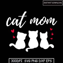 Cat mom svg elephant, mothers day 2023 svg, new mom svg