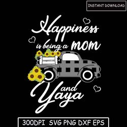 happiness is being a mom svg , personalised family svg, mother's day svg, personalised mom tile svg, mom gift svg