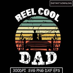 bundle cool dad svg, retro dad svg, father's day svg, step dad svg, bonus dad svg, happy father's day svg
