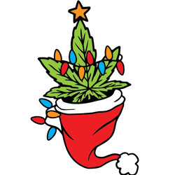 santa hat weed ,weed christmas bundle svg, cannabis svg bundle cutting file for cricut