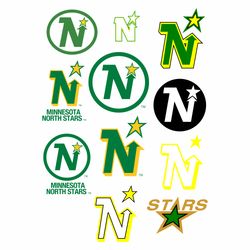 Minnesota North Stars svg, NHL Hockey, Vintage Minnesota North Stars, NHL Svg