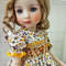Little Darling floral print smocked dress with yellow trim-4.jpg