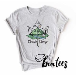 cousin camp shirts for family friends t-shirt camping t shirt tee ladies matching men kids women boys girls baby lake ro