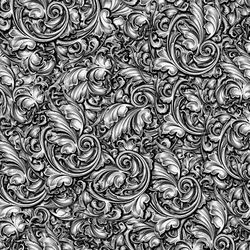 scrollwork 46 seamless tileable repeating pattern