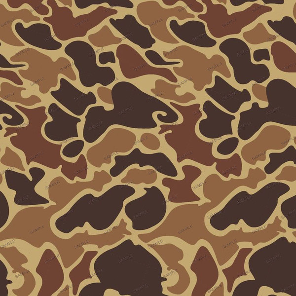 Drake Old School Camouflage Seamless Tileable Repeating Pattern