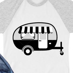 Travel trailer svg, Camper shirt design