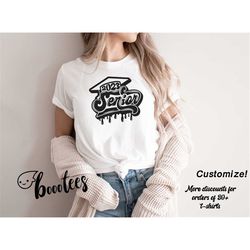 2023 senior shirts. graduation t-shirts. graduating class high school. teachers students. tee tshirt t shirt. graduate p