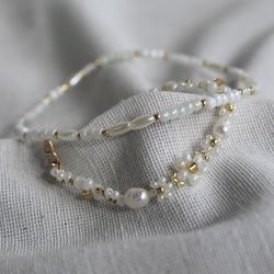 white floral beaded bracelet beach jewels dainty seedbead bracelets set daisy jewellery handmade jewelry white floral