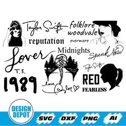 Taylor Swift Tour Svg, Taylor Swift Svg, Taylor Swift Merch Svg, PNG, SVG Cricut, Digital Download