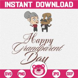 happy grandparents day png, grandparents shirt design, grandparents gift, printable, png for sublimation, digital downlo