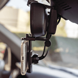 universal multifunctional rear view mirror phone holder - hands-free convenience on the go