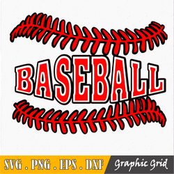 Baseball Stitches Laces Threads SVG INSTANT DOWNLOAD Print and Cut File Silhouette Cricut Sublimation