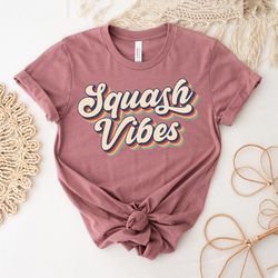 Squash Gift | Squash Wall Decor | Summer Vibes Shirt | Racket Gift | Gift For Him | Gift For Her | Squash Tee