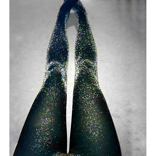 Lurex Tights Shiny Glitter Glossy Pantyhose Stockings Metall - Inspire  Uplift