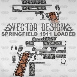 VECTOR DESIGN Springfield 1911 Loaded Scrollwork