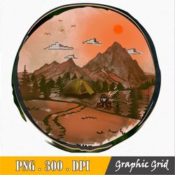 Retro Mountains Sublimation Mama PNG, Sublimation Design Download, Mother's Day, Mom PNG, Mama Sublimation PNG File