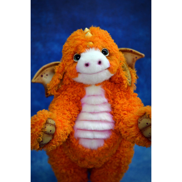 Handmade stuffed  Dragon  toy (5).JPG