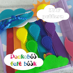 Kids activity book . Baby gift. Handmade book for baby. Baby quiet felt book easy to make activities for your children