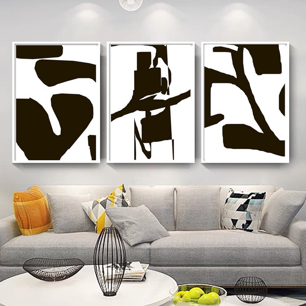 Triptych black and white which you can download