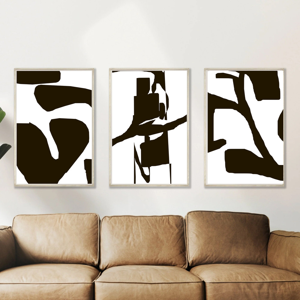 Triptych black and white which you can download