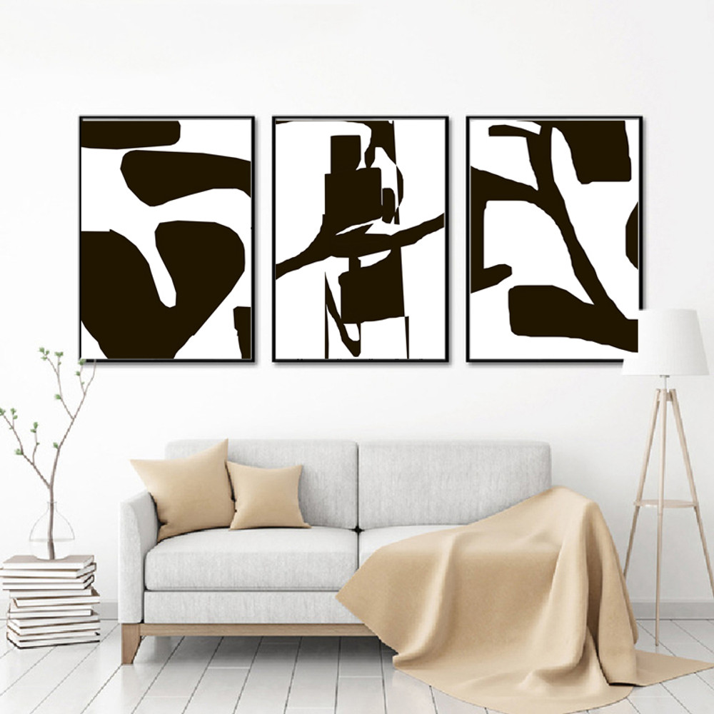Triptych black and white which you can download