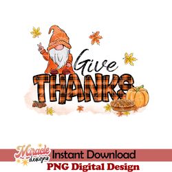 give thanks sublimation