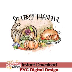 so very thankful sublimation