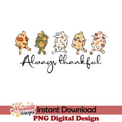 always thankful sublimation