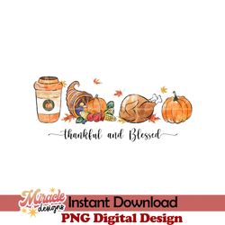 thankful and blessed sublimation