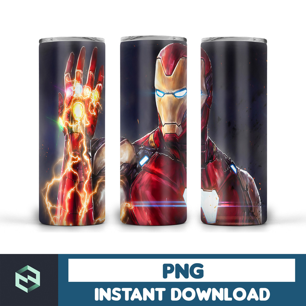 Iron Man 20oz Skinny Tumbler, Iron Man Sublimation 20oz Skinny Tumbler, Super Hero Sublimation 20oz ,Digital Download Png (7).jpg