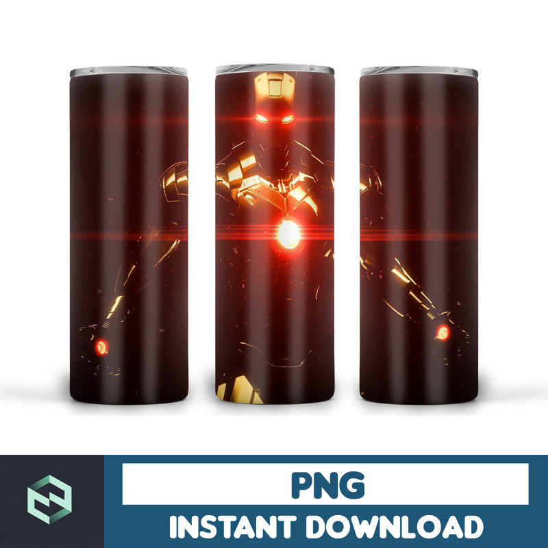 Iron Man 20oz Skinny Tumbler, Iron Man Sublimation 20oz Skinny Tumbler, Super Hero Sublimation 20oz ,Digital Download Png (8).jpg
