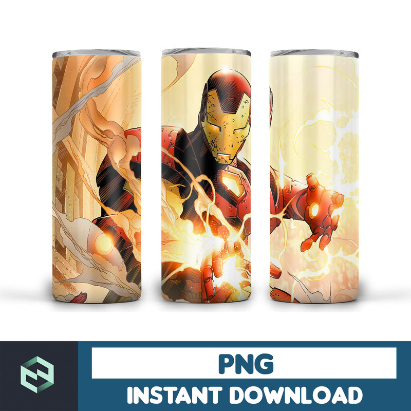 Iron Man 20oz Skinny Tumbler, Iron Man Sublimation 20oz Skinny Tumbler, Super Hero Sublimation 20oz ,Digital Download Png (11).jpg