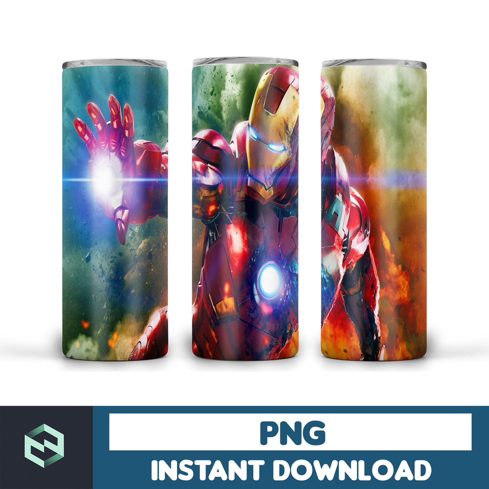 Iron Man 20oz Skinny Tumbler, Iron Man Sublimation 20oz Skinny Tumbler, Super Hero Sublimation 20oz ,Digital Download Png (12).jpg