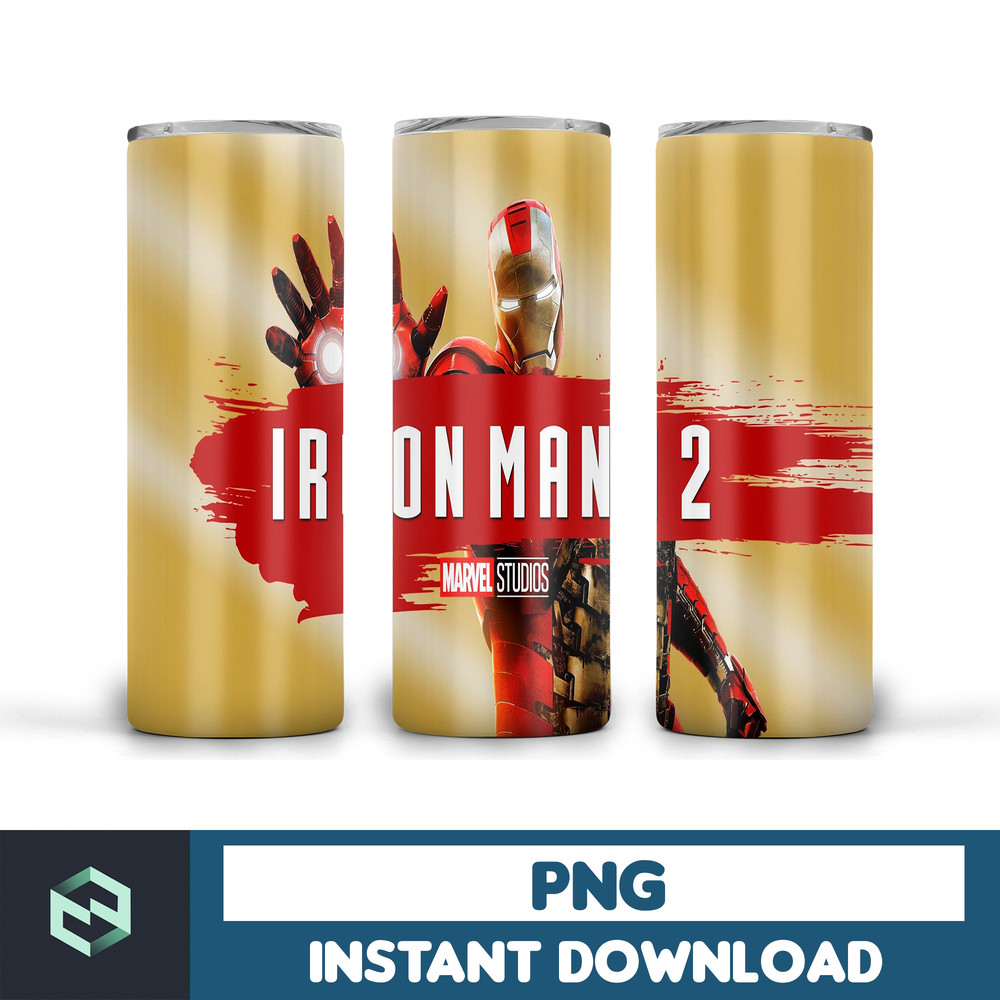 Iron Man 20oz Skinny Tumbler, Iron Man Sublimation 20oz Skinny Tumbler, Super Hero Sublimation 20oz ,Digital Download Png (35).jpg