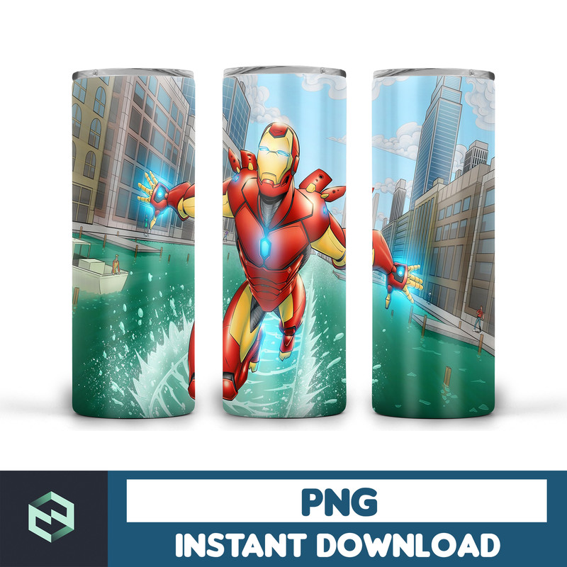 Iron Man 20oz Skinny Tumbler, Iron Man Sublimation 20oz Skinny Tumbler, Super Hero Sublimation 20oz ,Digital Download Png (36).jpg