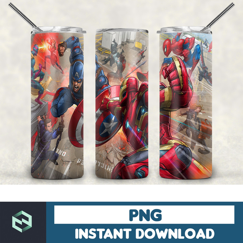 Marvel Tumbler Png, Superhero Tumbler Skinny 20 oz , Cartoon Skinny Tumbler 20 oz Sublimation Design Png,Marvel Heroes Tumbler Skinny (30).jpg