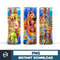 Scooby Doo tumbler design, 20 oz skinny tumbler design, sublimation image, tumbler wrap, scooby doo cup, scooby sublimation, tumbler design (10).jpg