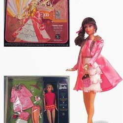 Barbie dress pattern Barbie coat pattern Barbie purse pattern Teen doll dress, coat, hose, purse Digital download PDF