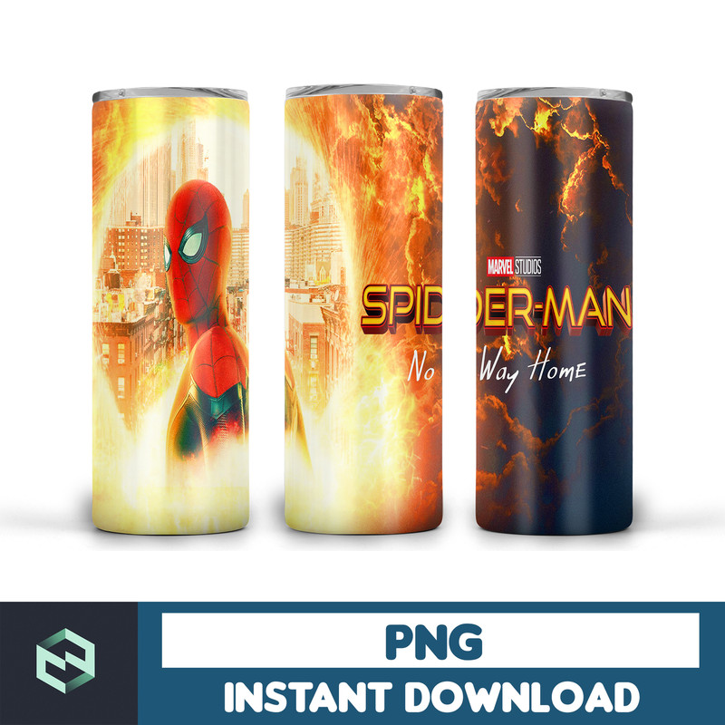 Spiderman tumbler design, 20 oz skinny tumbler design, sublimation image, tumbler wrap, Spiderman cup, Spiderman sublimation, tumbler design (50).jpg