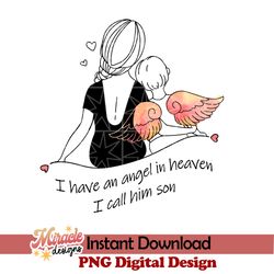 mt08032314-i have an angel in heaven i call him son sublimation