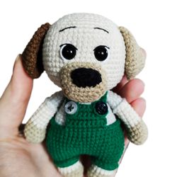 Crochet Toy amigurumi Dog handmade soft toy Dog baby gift