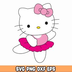 Pink Girly Hello-Kitty SVG Bundle