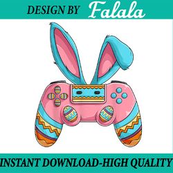 happy easter day bunny egg funny png, video game controller bunny png, happy easter gamer png, digital download