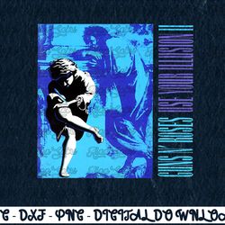 Official Guns N' Roses Use Your Illusion II  Digital Prints, Digital Download, Sublimation Designs, Sublimation,png, ins