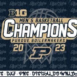 Purdue Boilermakers Big Ten Champs Mens Basketball 2023  Digital Prints, Digital Download, Sublimation Designs, Sublimat