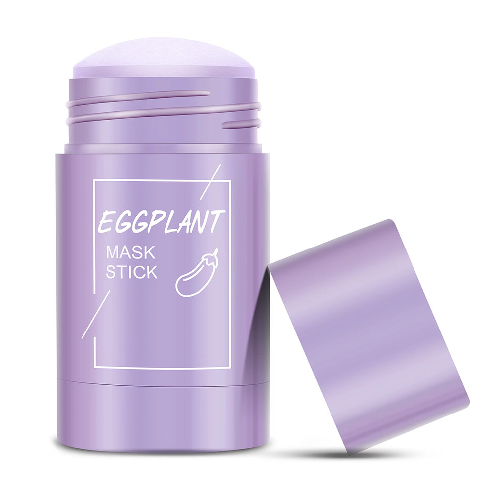 Cleansing Facial Mask Stick For All Skin Types Egg plant