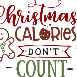 christmas calories, merry christmas svg,  funny christmaspng, merry christmas png, christmas png